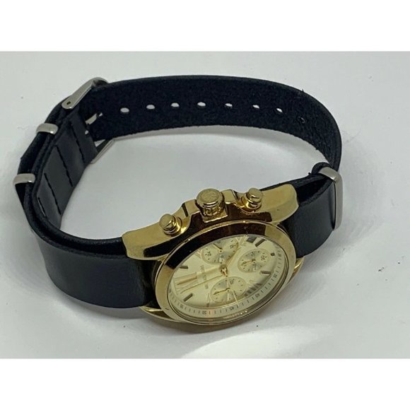 Michael Kors MK5798 Women Black Leather Analog Cha main image 8